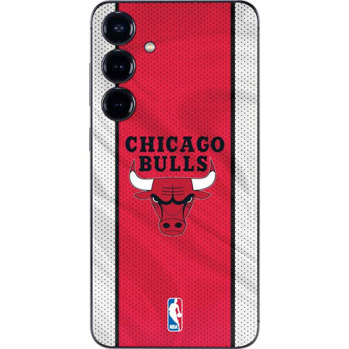 NBA Chicago Bulls Away Jersey Galaxy S25 Plus Skin