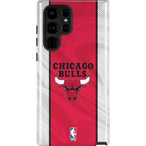 NBA Chicago Bulls Away Jersey Galaxy Cases