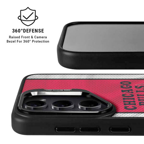 NBA Chicago Bulls Away Jersey Galaxy S25 Ultra Kickstand Case