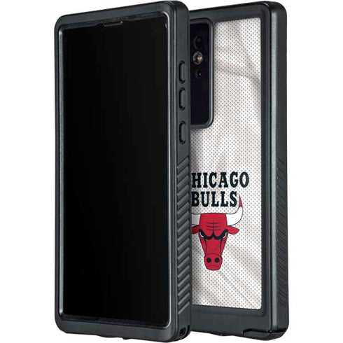 NBA Chicago Bulls Away Jersey Galaxy S24 Ultra Waterproof Case