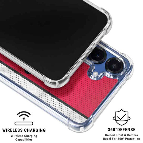 NBA Chicago Bulls Away Jersey Galaxy S25 Clear Case