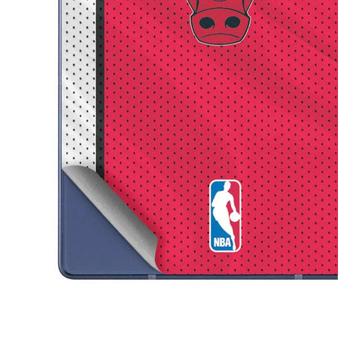 NBA Chicago Bulls Away Jersey Galaxy Z Fold6 Skin
