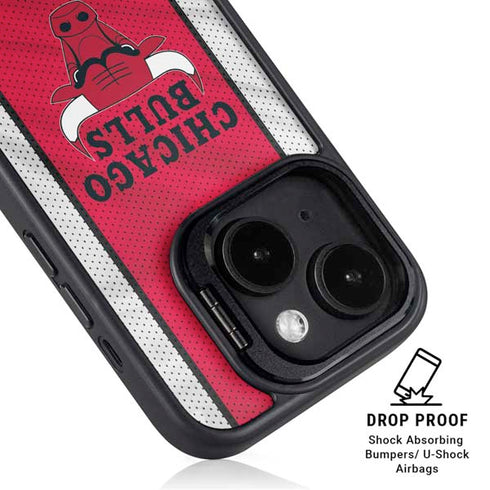 NBA Chicago Bulls Away Jersey iPhone 13 Kickstand Case