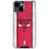 NBA Chicago Bulls Away Jersey iPhone 15 Clear Case