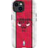 NBA Chicago Bulls Away Jersey iPhone 15 Impact Case