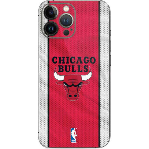 NBA Chicago Bulls Away Jersey iPhone 15 Pro Max Skin