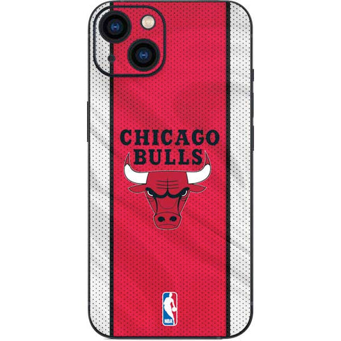 NBA Chicago Bulls Away Jersey iPhone 15 Skin