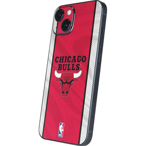 NBA Chicago Bulls Away Jersey iPhone 15 Skin