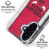 NBA Chicago Bulls Away Jersey iPhone 16 Plus Clear Case