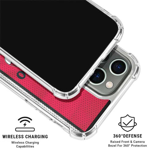 NBA Chicago Bulls Away Jersey iPhone 16 Pro Clear Case