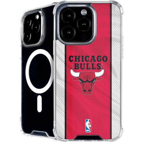 NBA Chicago Bulls Away Jersey iPhone 16 Pro MagSafe Case