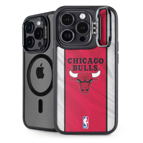 NBA Chicago Bulls Away Jersey iPhone 16 Pro Max Kickstand Case