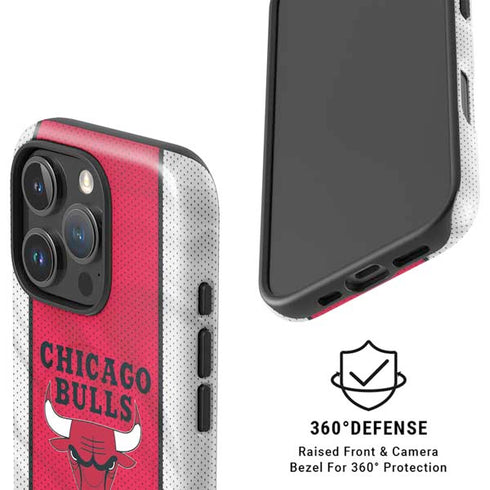NBA Chicago Bulls Away Jersey iPhone 16 Pro Max Magsafe Impact Case