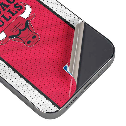 NBA Chicago Bulls Away Jersey iPhone 16 Pro Max Skin
