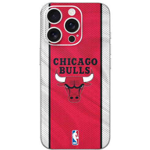 NBA Chicago Bulls Away Jersey iPhone 16 Pro Skin