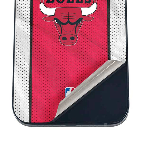 NBA Chicago Bulls Away Jersey iPhone 16 Skin