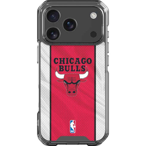 NBA Chicago Bulls Away Jersey iPhone 18 Pro Clear Case