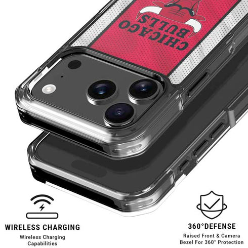 NBA Chicago Bulls Away Jersey iPhone 18 Pro Clear Case
