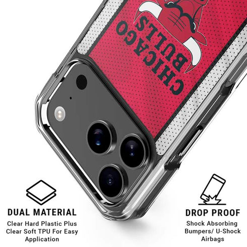 NBA Chicago Bulls Away Jersey iPhone 18 Pro Clear Case