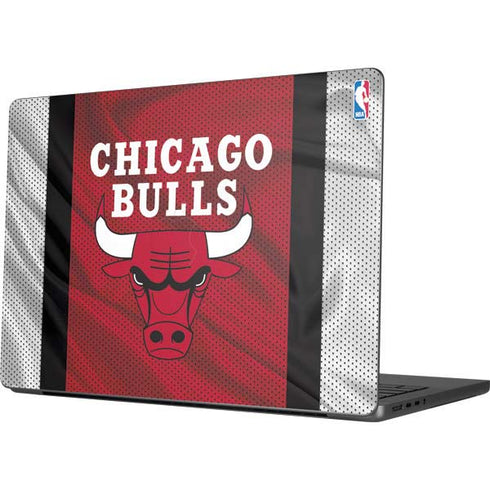 NBA Chicago Bulls Away Jersey Apple MacBook Pro 14-inch Skin