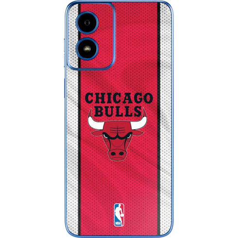NBA Chicago Bulls Away Jersey Moto G Play 4G (2024) Skin