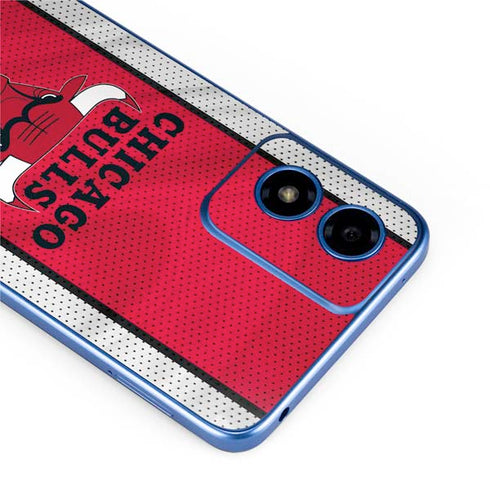NBA Chicago Bulls Away Jersey Moto G Play 4G (2024) Skin