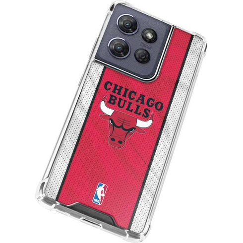 NBA Chicago Bulls Away Jersey Moto G Play 5G (2025) Clear Case