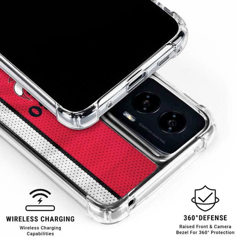 NBA Chicago Bulls Away Jersey Moto G Power 5G (2024) Clear Case