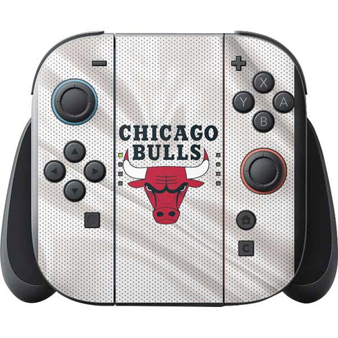 NBA Chicago Bulls Away Jersey Nintendo Switch 2 (2025) with Joy-Con Skin