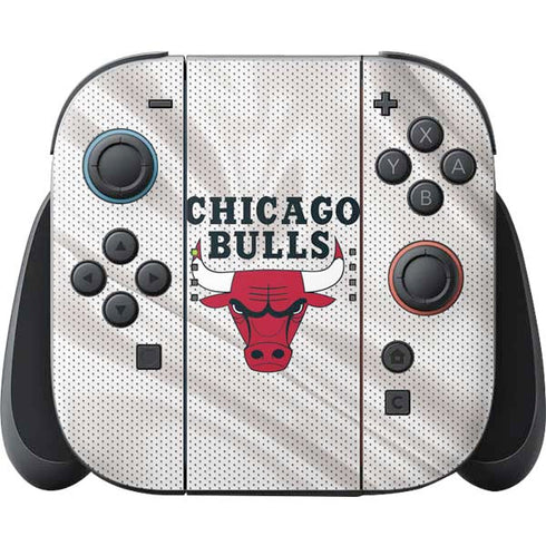 NBA Chicago Bulls Away Jersey Nintendo Switch 2 (2025) Joy-Con Controller Skin