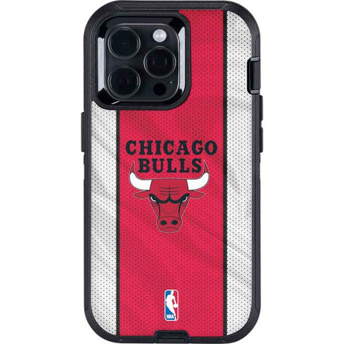 NBA Chicago Bulls Away Jersey Otterbox Defender iPhone Skin