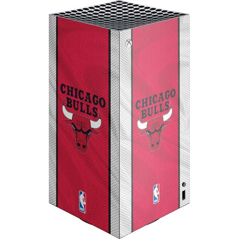 NBA Chicago Bulls Away Jersey XBox Series X Digital Edition Console Skin