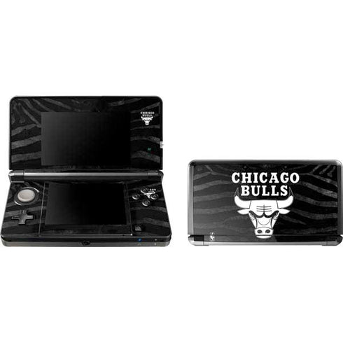 NBA Chicago Bulls Black Animal Print Nintendo Skins