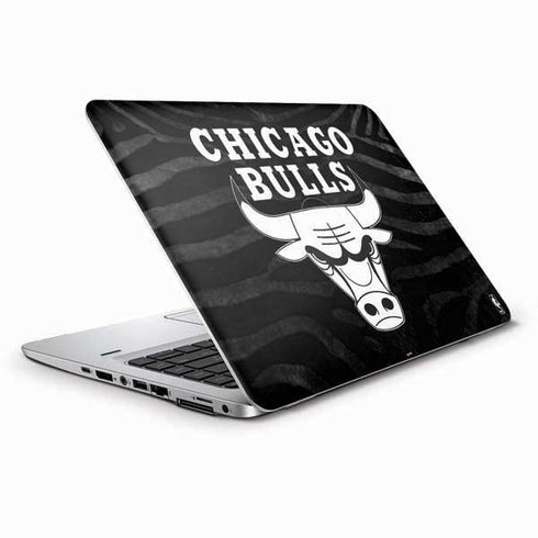 NBA Chicago Bulls Black Animal Print HP Elitebook Skin