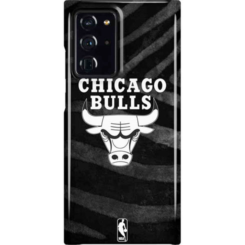 NBA Chicago Bulls Black Animal Print Galaxy Cases