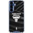 NBA Chicago Bulls Black Animal Print Galaxy S25 Plus Clear Case