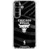 NBA Chicago Bulls Black Animal Print Galaxy S26 Clear Case