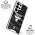 NBA Chicago Bulls Black Animal Print Galaxy S26 Ultra Clear Case