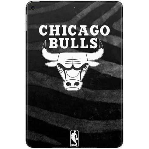 NBA Chicago Bulls Black Animal Print iPad Skins