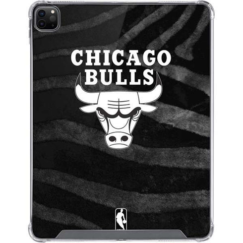 NBA Chicago Bulls Black Animal Print iPad Cases