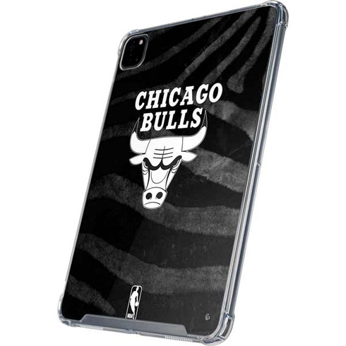 NBA Chicago Bulls Black Animal Print iPad Cases