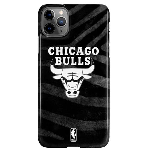 NBA Chicago Bulls Black Animal Print iPhone Cases