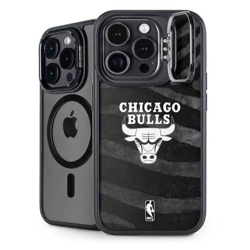 NBA Chicago Bulls Black Animal Print iPhone Cases