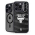 NBA Chicago Bulls Black Animal Print iPhone 14 Pro Kickstand Case