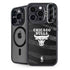 NBA Chicago Bulls Black Animal Print iPhone 14 Pro Max Kickstand Case