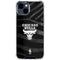 NBA Chicago Bulls Black Animal Print iPhone 15 Clear Case