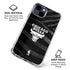 NBA Chicago Bulls Black Animal Print iPhone 15 Clear Case