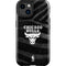 NBA Chicago Bulls Black Animal Print iPhone 15 Impact Case