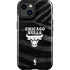 NBA Chicago Bulls Black Animal Print iPhone 15 Impact Case