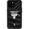 NBA Chicago Bulls Black Animal Print iPhone 15 Plus Waterproof Case